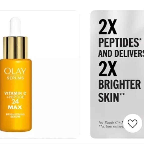 OLAY Vitamin C + Peptide 24 Brightening Serum NEW IN BOX - Picture 5 of 13